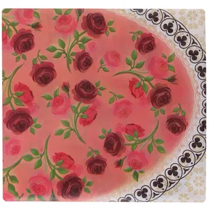 سفره 6 نفره طرح گل کد PJ-119