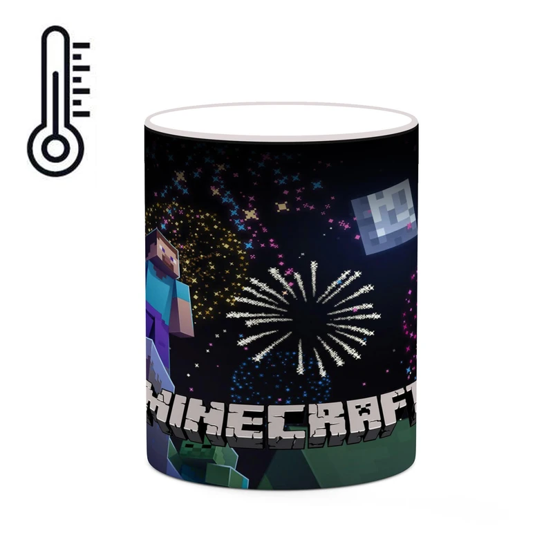 ماگ حرارتی کاکتی طرح ماینکرافت minecraft مدل mgh41283