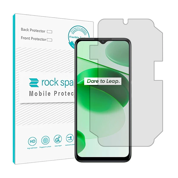 محافظ صفحه نمایش شفاف راک اسپیس مدل HyGEL مناسب برای گوشی موبایل ریلمی C35