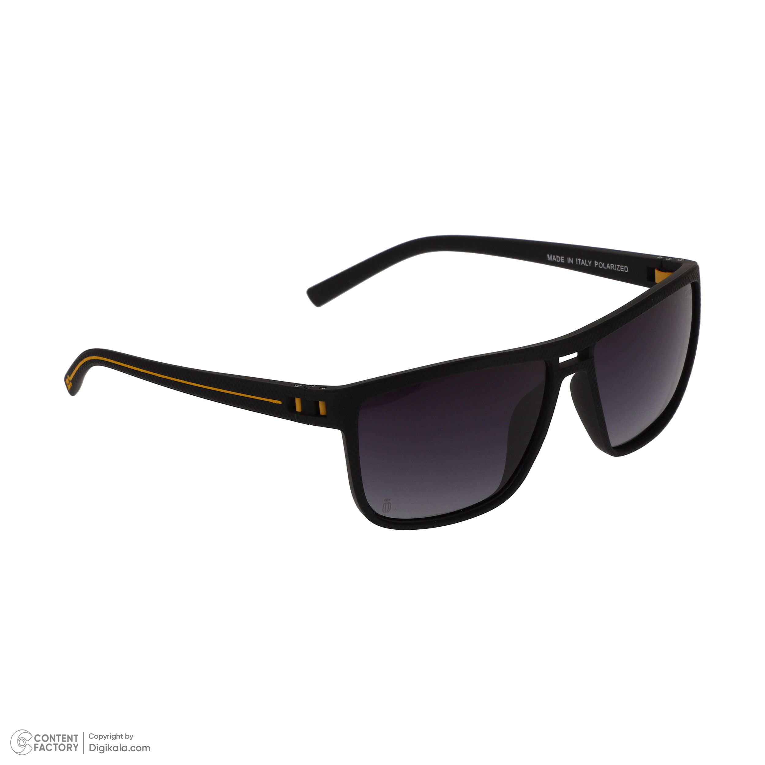عینک آفتابی مردانه اوگا مدل 2305-BLACK-YELLOW -  - 4