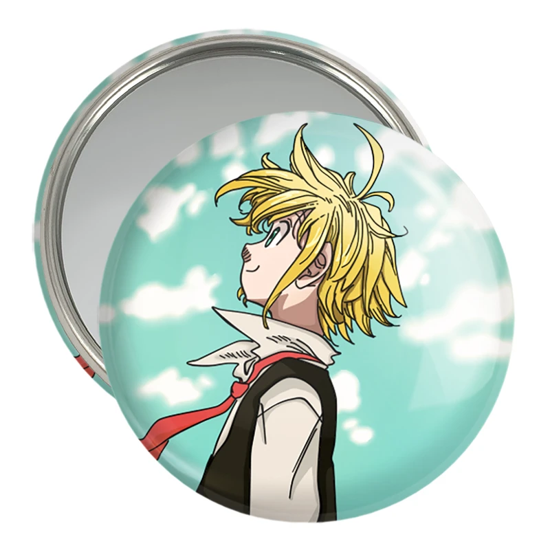 آینه جیبی خندالو مدل ملیوداس انیمه هفت گناه کبیره  کد 17546