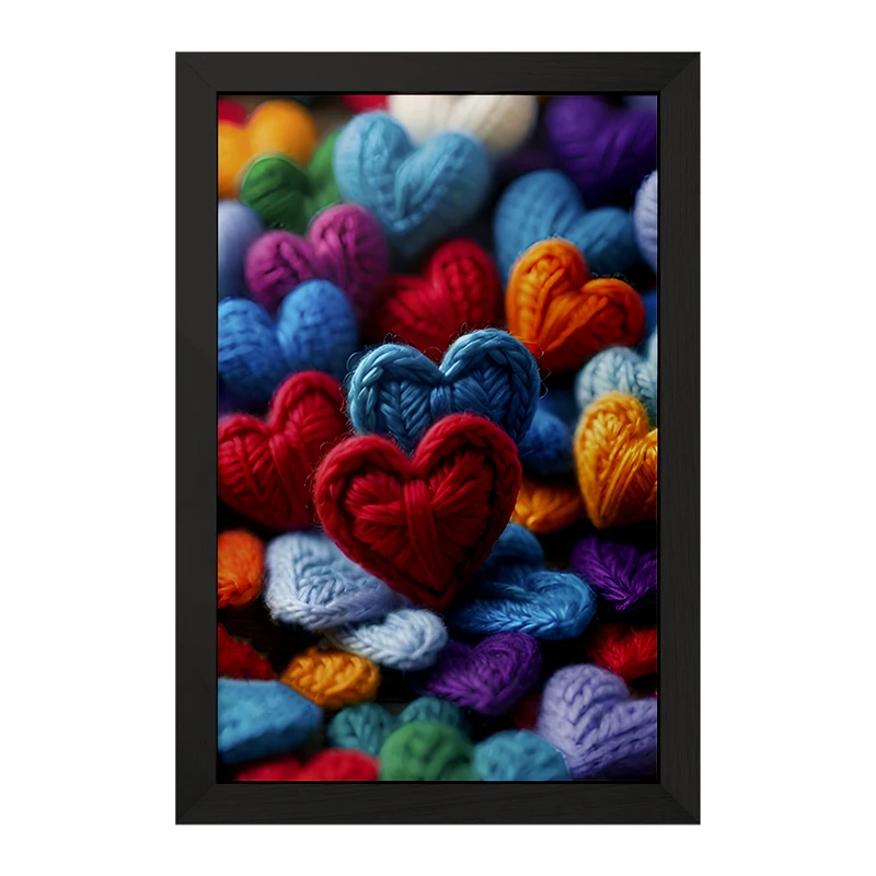 تابلو خندالو مدل قلب کد F7104