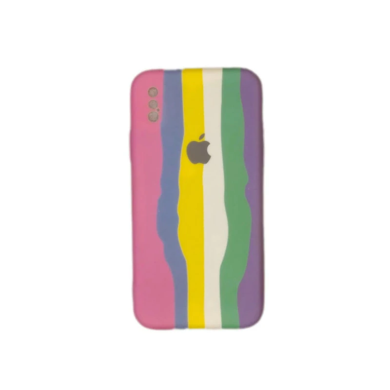 کاور مدل سیلیکونی طرح آبرنگی کد 07 مناسب برای گوشی موبایل اپل iphone x xs