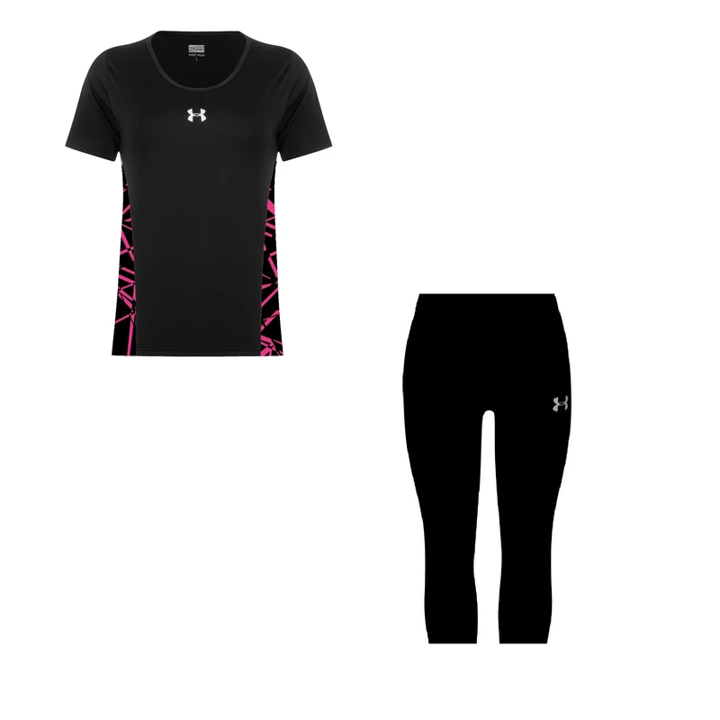 ست تی‌شرت و شلوارک ورزشی زنانه مدل 7201-3101