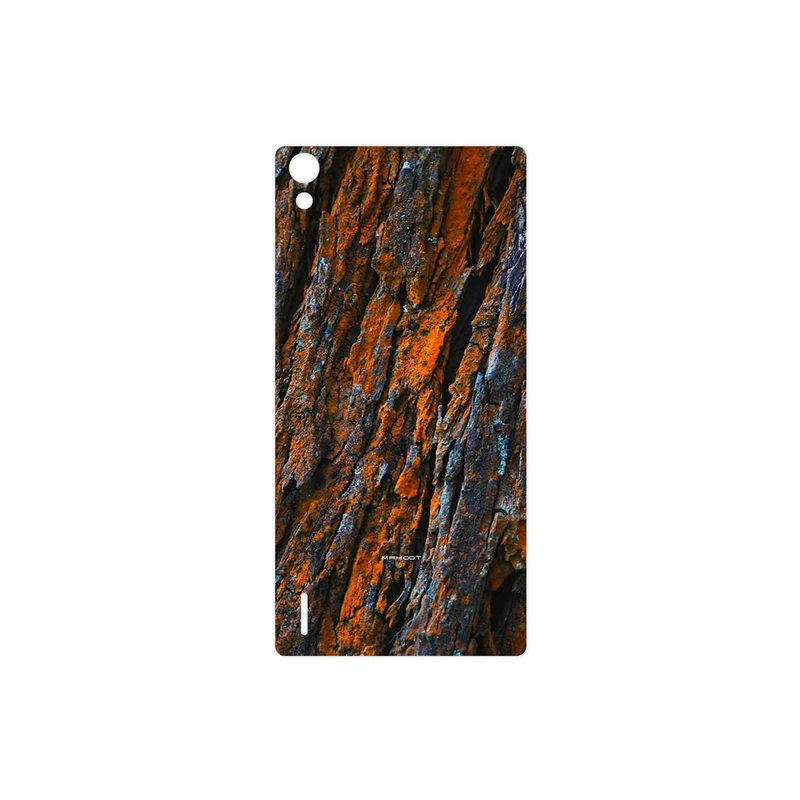 برچسب پوششی ماهوت مدل Wood Texture 6 مناسب برای گوشی موبایل هوآوی Ascend P7
