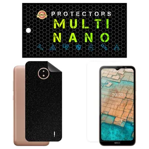 Multi Nano X-SFG Screen Protector For Nokia C20 with back skin