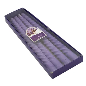 شمع معطر مدل اسطوخودوس مجموعه 4 عددی