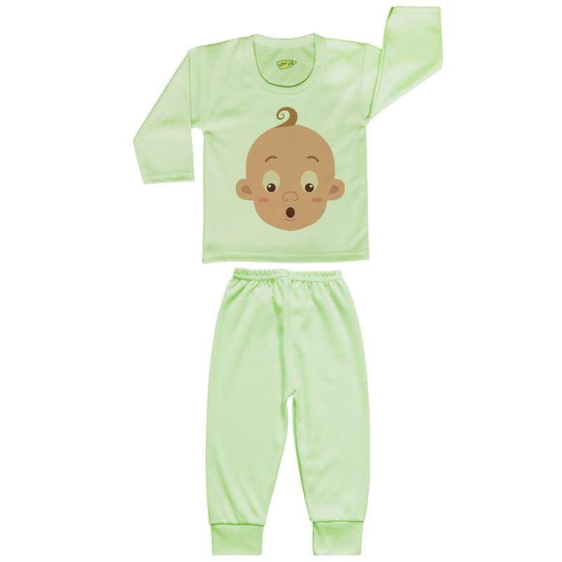 ست تی شرت و شلوار نوزادی کارانس مدل SBSG-3011