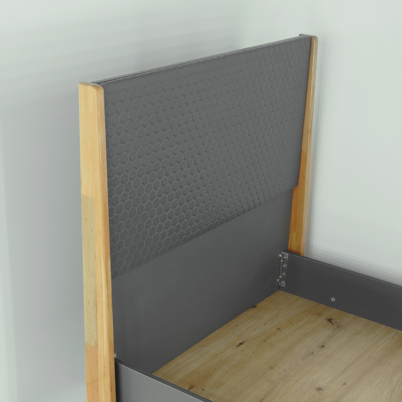 تخت خواب یک نفره  فوکاچوب  مدل 5411 سایز 200 × 120 سانتی متر