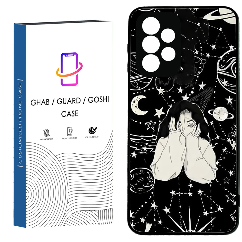 کاور قاب گارد گوشی طرح دخترانه کد 83- TPU مناسب برای گوشی موبایل سامسونگ Galaxy A53