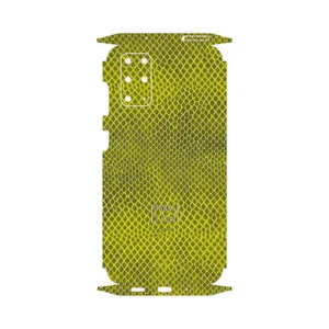 MAHOOT Yellow Snake Skin-FullSkin Cover Sticker for Samsung Galaxy S20 Plus