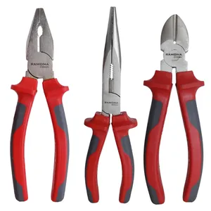 انبر دست وسیم چینو دم باریک رامونا مدلLT-R200MM سایز 8 اینچ