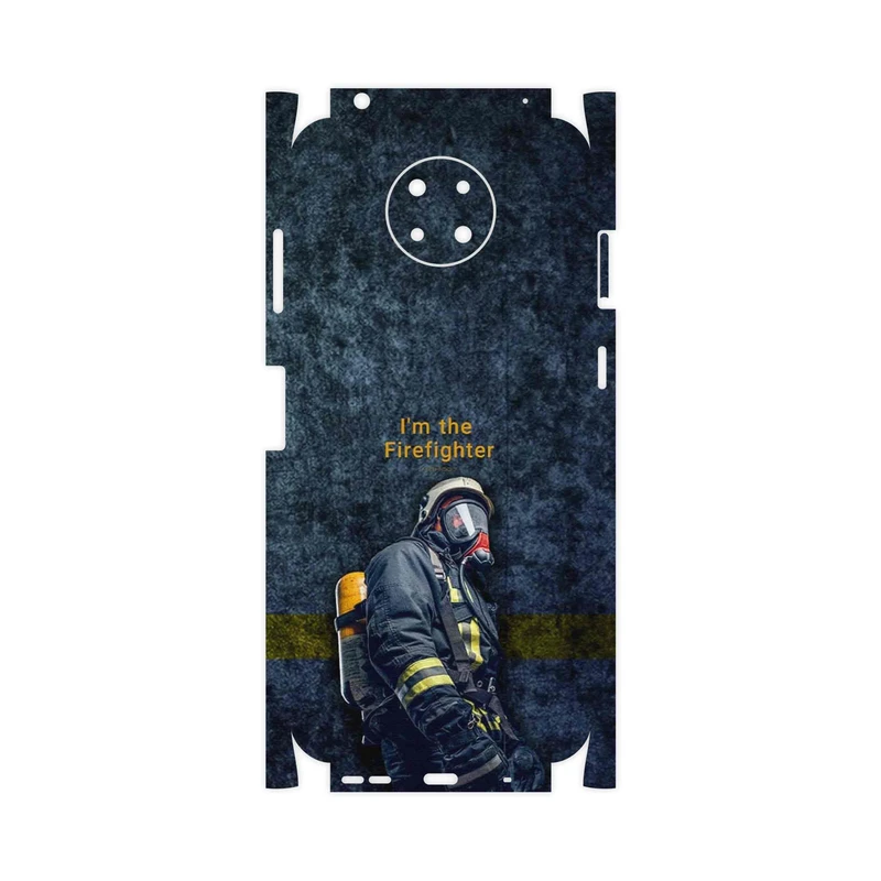 برچسب پوششی ماهوت مدل Firefighter-FullSkin مناسب برای گوشی موبایل نوکیا G10