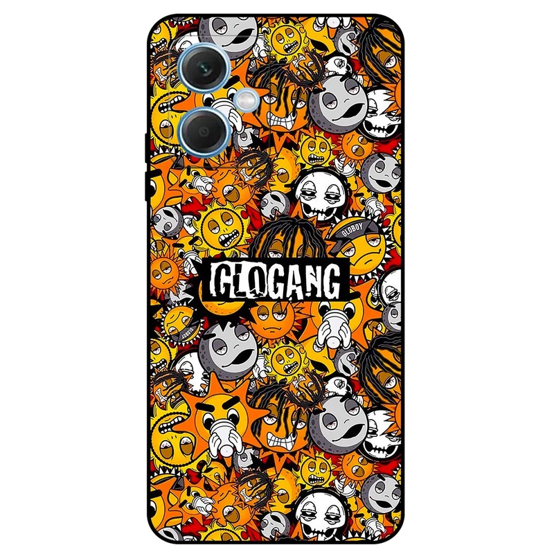 کاور مگافون طرح شکلک مدل 8243 مناسب برای گوشی موبایل شیائومی Redmi Note 12 5G China