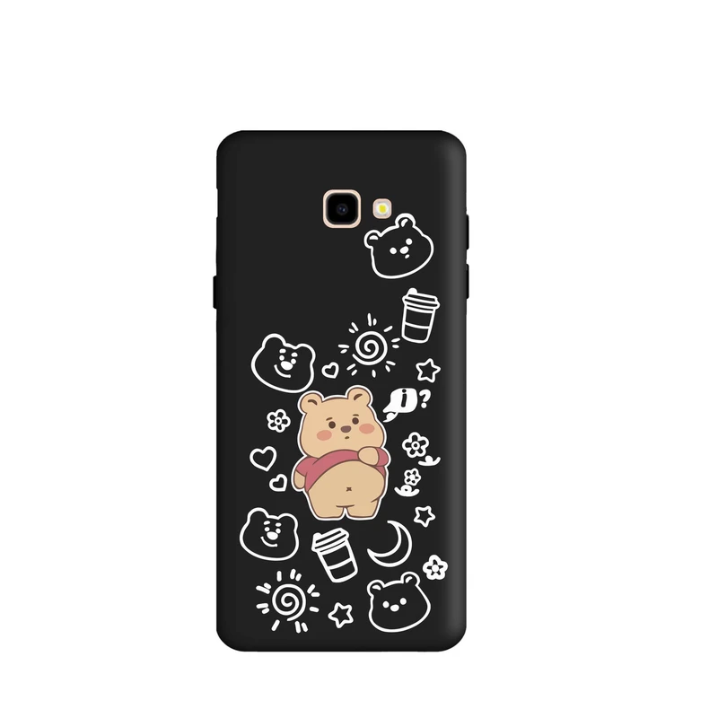 کاور قاب گارد طرح خرس تپل کد t10136 مناسب برای گوشی موبایل سامسونگ Galaxy J4 Plus / J4 Core