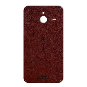 MAHOOT Natural Leather Cover Sticker for Microsoft Lumia 640 XL