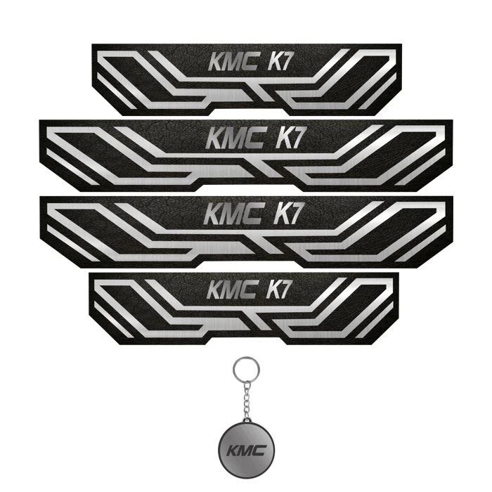 برچسب بدنه خودرو مهدیار کد PKA 2030 مناسب برای کی ام سی k7  مجموعه 4 عددی به همراه جاکلیدی