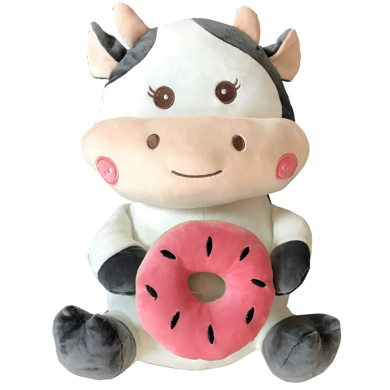 عروسک طرح گاو مدل Cattle Donut ارتفاع 40 سانتی متر