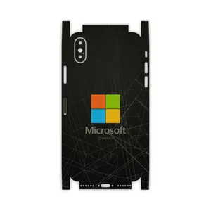 MAHOOT  Mcrsft-FullSkin Cover Sticker for Apple iPhone X