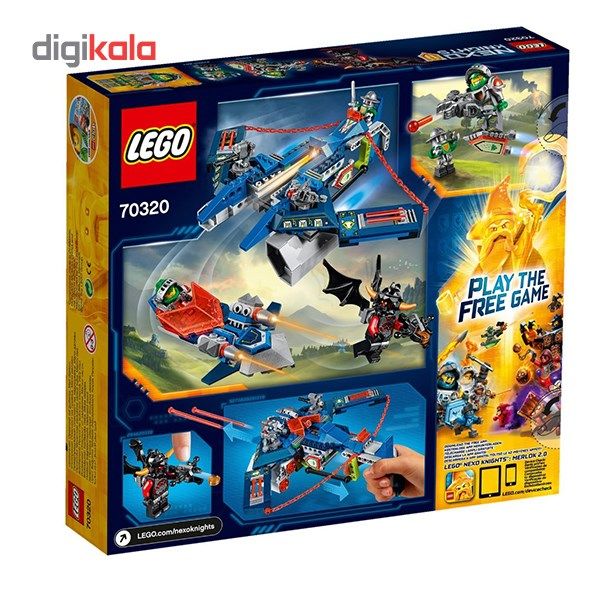 لگو سری Nexo Knights مدل AAaron Foxs Aero Striker V2 70320