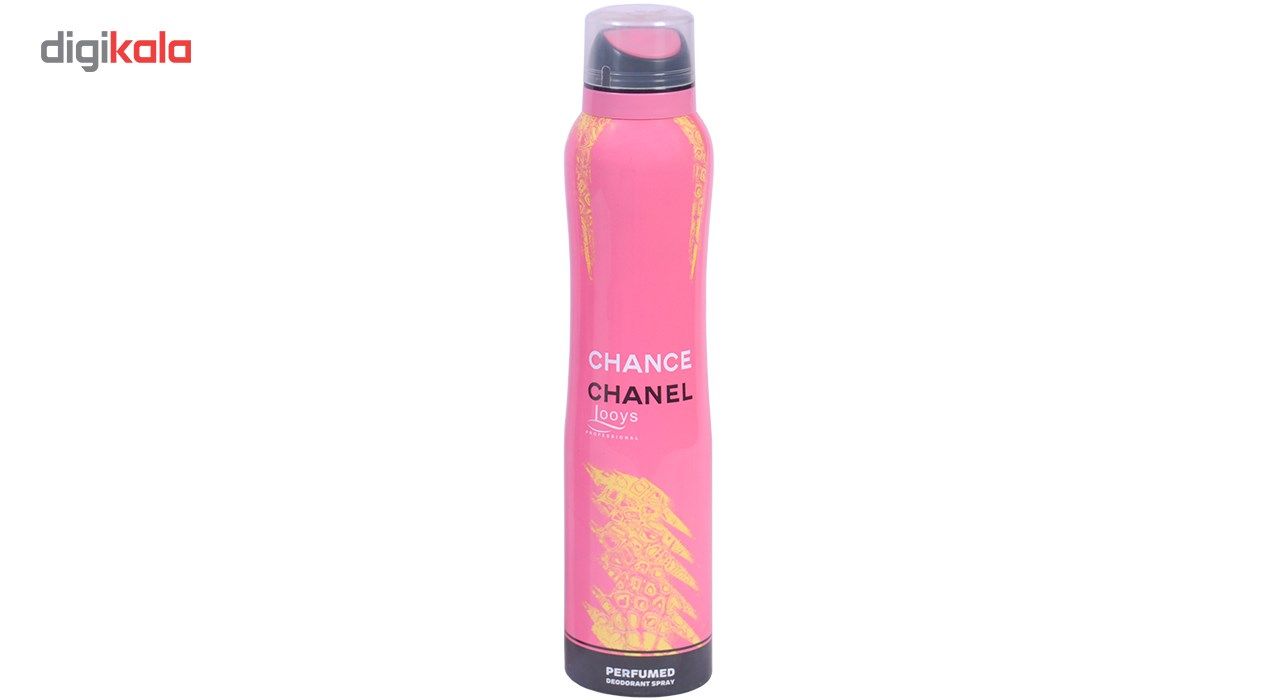 اسپری ضد تعریق و خوش بو کننده بدن زنانه لویز مدل CHANCE CHANEL حجم 200 میلی لیتر