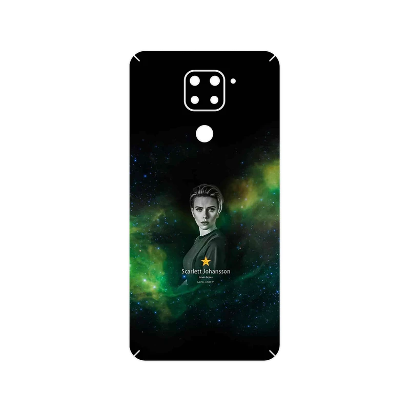 برچسب پوششی ماهوت مدل Scarlett Johansson مناسب برای گوشی موبایل شیائومی Redmi Note 9