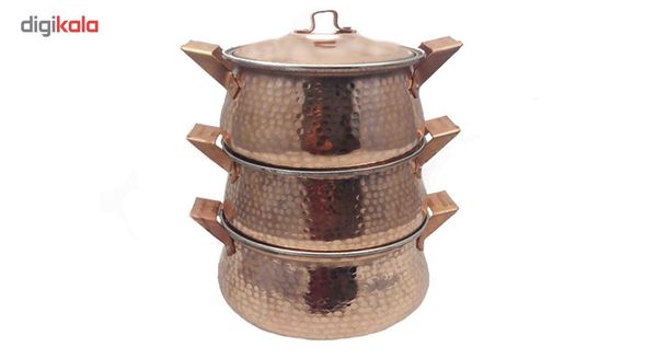 سرویس تیانچه 6 پارچه (ست 3تیکه) قابلمه مسی زنجان سرویس تیانچه 6 پارچه (ست 3تیکه) قابلمه مسی زنجان