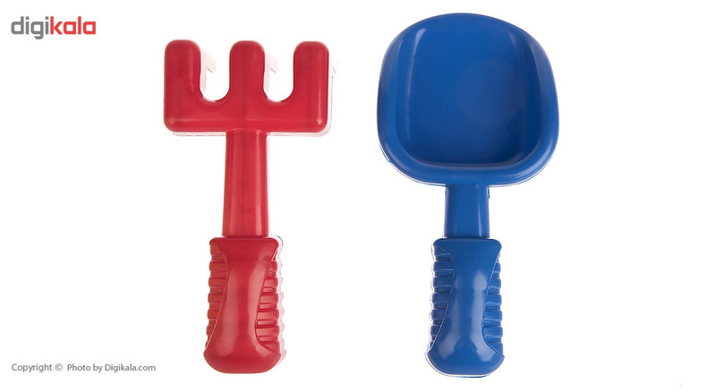 ست شن بازی زرین تویز مدل Buckets Sea Castle E5