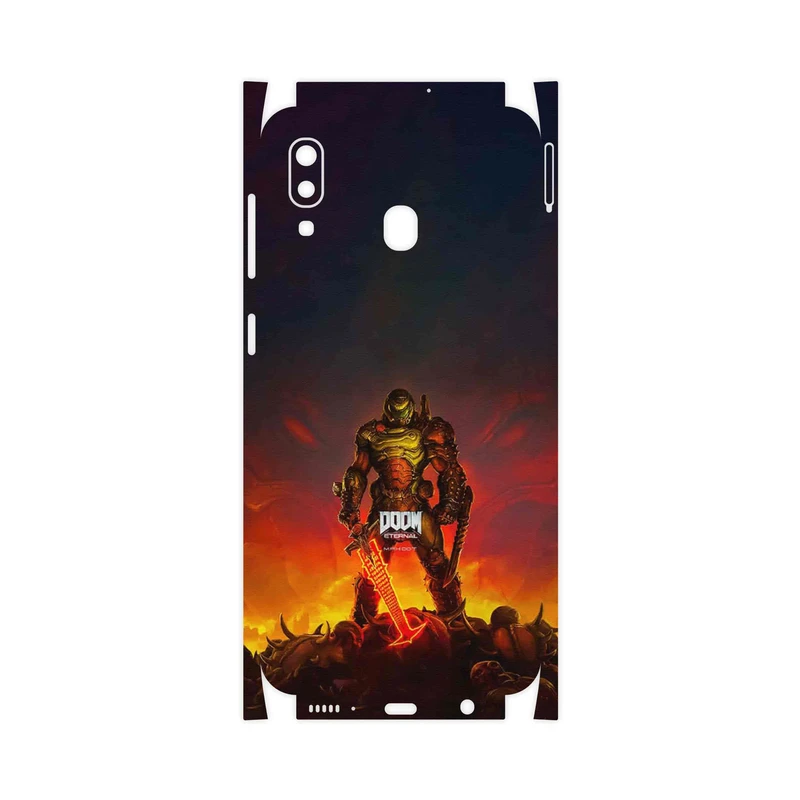 برچسب پوششی ماهوت مدل DOOM Game Series-FullSkin مناسب برای گوشی موبایل سامسونگ Galaxy A20