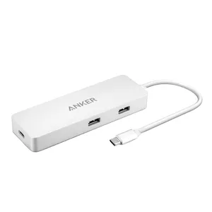 هاب 4 پورت USB-C به همراه Ethernet و Power Delivery  انکر مدل A8302041