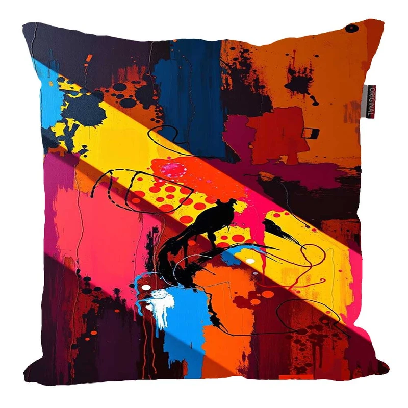 کوسن پاد آفرین مدل فانتزی رنگی مدرن کد 2095