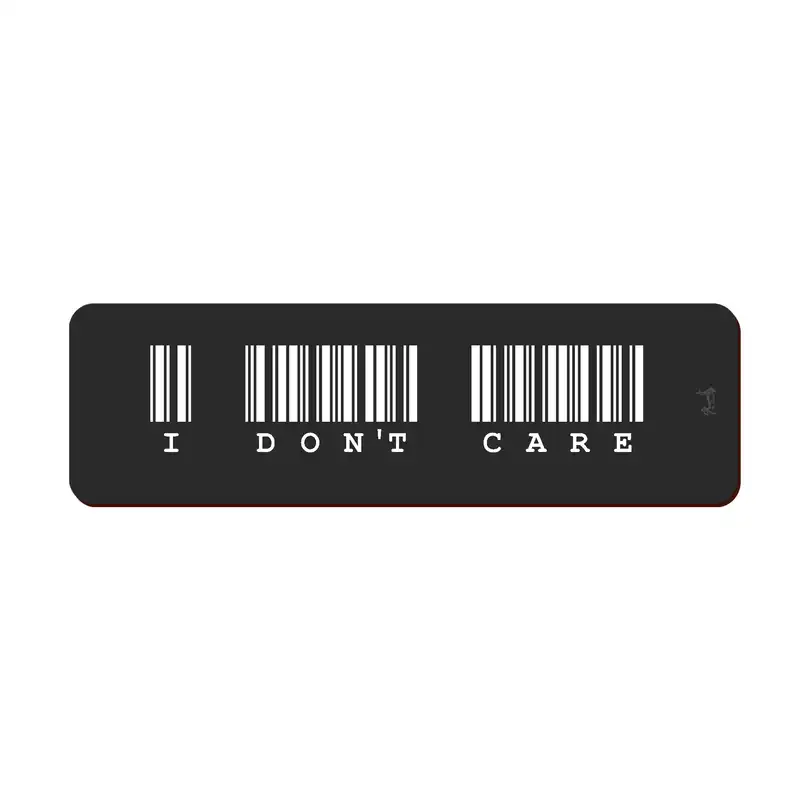 نشانگر کتاب لوکسینو مدل I DONT CARE کد Bookland_67