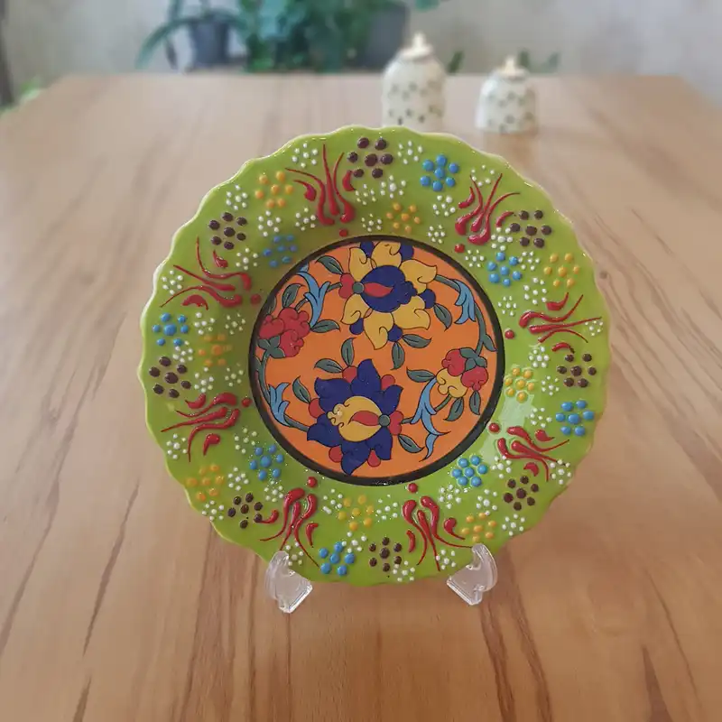 بشقاب میناکاری کد 136