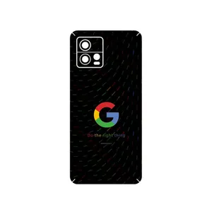 MAHOOT Google_Logo Cover Sticker for Motorola Moto G72