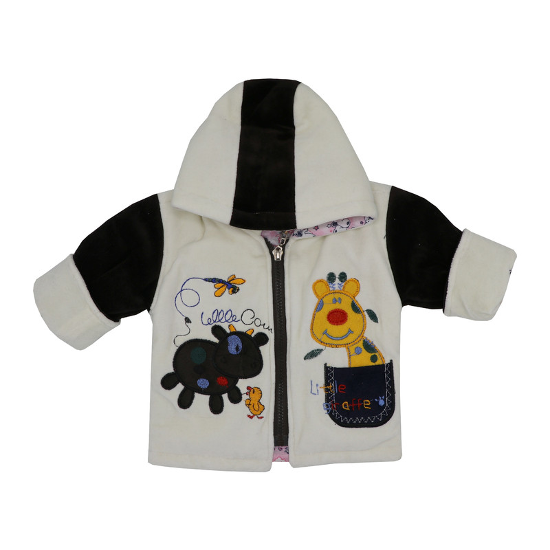 کاپشن نوزادی مدل NICE رنگ کرمی