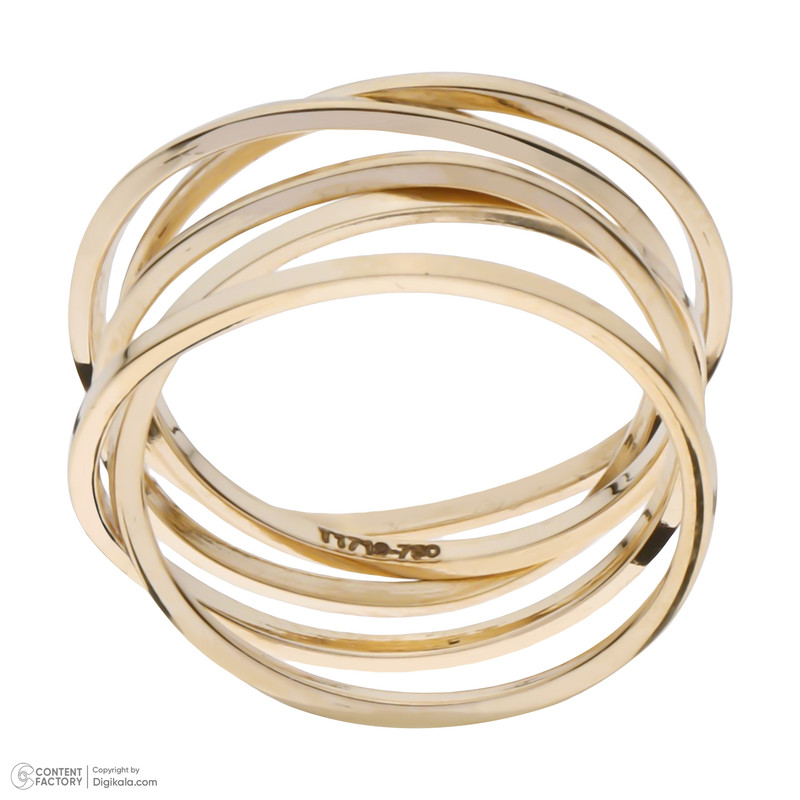 انگشتر طلا 18 عیار زنانه تاج مدل A447