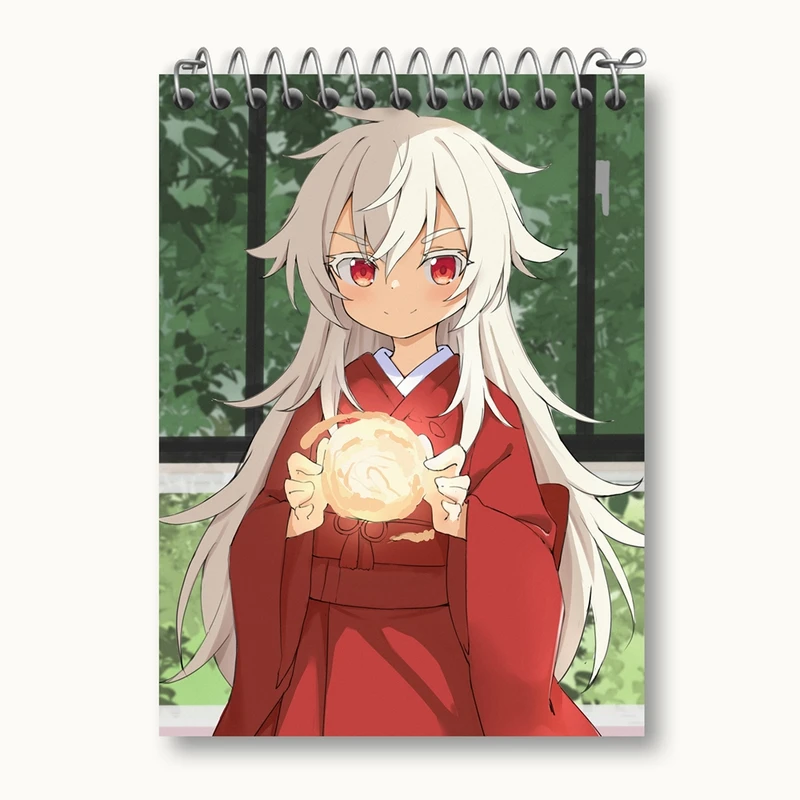 دفتر یادداشت 50 برگ خندالو مدل هین انیمه سامر تایم رندرینگ SUMMER TIME RENDERING کد 22269