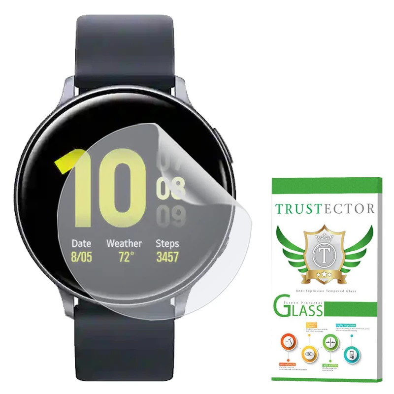 محافظ صفحه نمایش نانو تراستکتور مدل TPWTA-Glass مناسب برای ساعت هوشمند سامسونگ Galaxy Watch Active2 44mm / R825