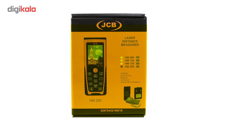 متر لیزری دوربین دار جی سی بی مدل HM200 متر لیزری دوربین دار جی سی بی مدل HM200