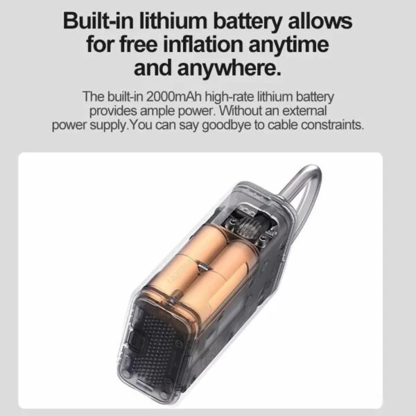 عکس شماره 11 : کمپرسور هوا شیائومی مدل xiaomi air compressor 2 mjcqb06qw