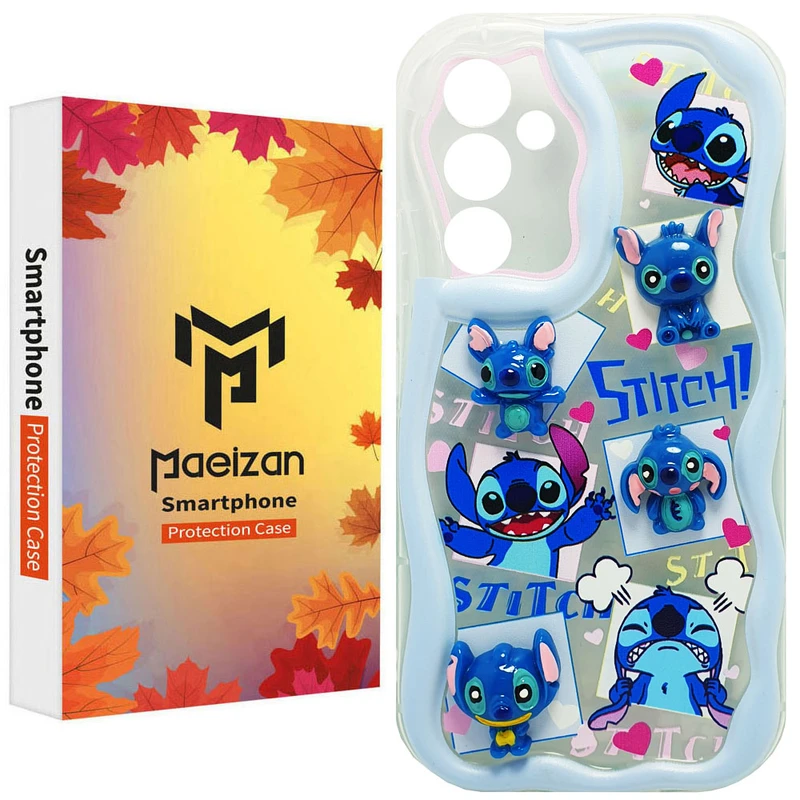 کاور پاییزان مدل استیچ عروسک برجسته طرح لاکچری مناسب برای گوشی موبایل سامسونگ Galaxy A54