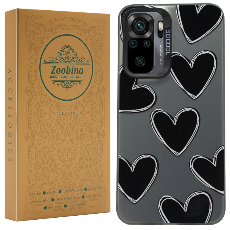 کاور زوبینا مدل Zamor مناسب برای گوشی موبایل شیائومی Redmi Note 10 4G / Note 10S / Poco M5s