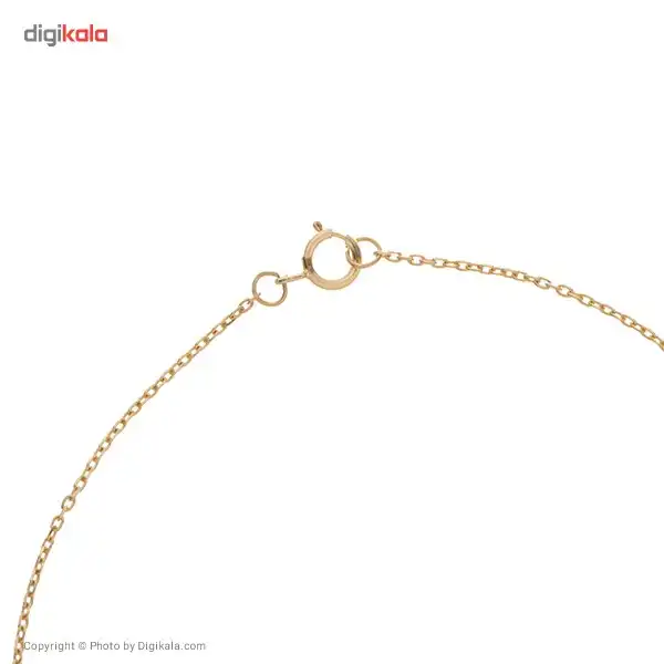 گردنبند طلا 18 عیار زنانه ماهک مدل MM0343
