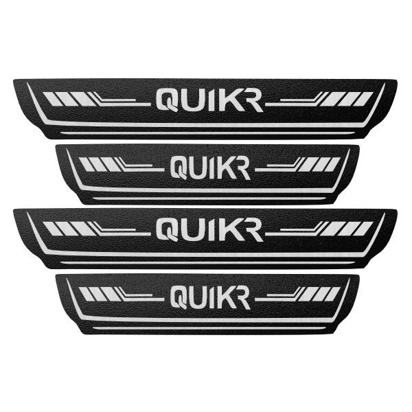 پارکابی خودرو آداک طرح چرم کدQUIKR01 مناسب برای کوئیک آر مجموعه 4 عددی