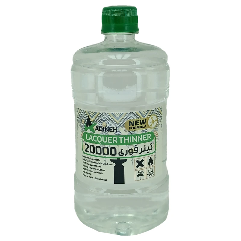 تینر فوری آدینه مدل 20000 حجم 1000 میلی لیتر