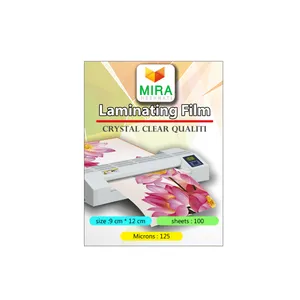 طلق پرس میرا مدل Laminate سایز 12x9 سانتی متر بسته 100 عددی