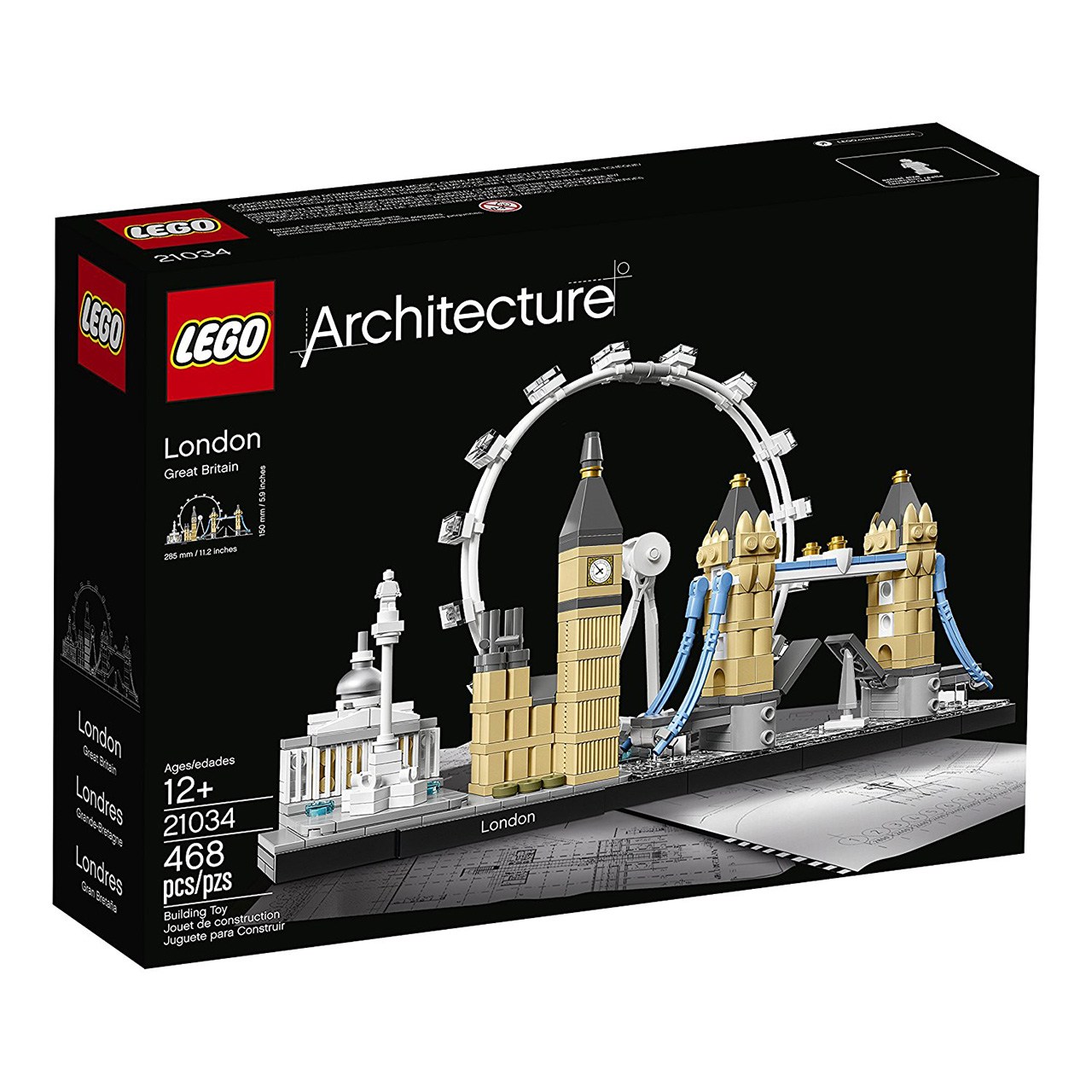 لگو سری Architecture  مدل London 21034
