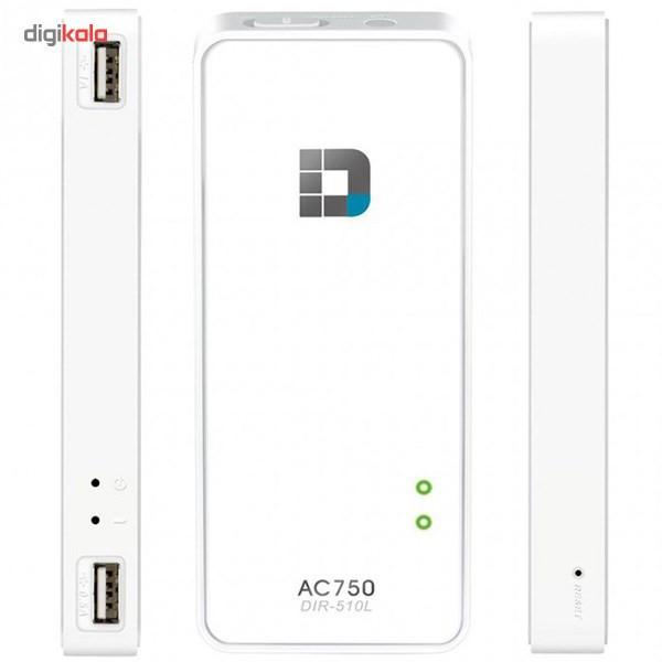 روتر بی‌سیم و شارژر دی-لینک مدل DIR-510L