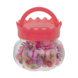 نقد و بررسی انگشتر دخترانه مدل رنگین کمان مجموعه 50 عددی توسط خریداران