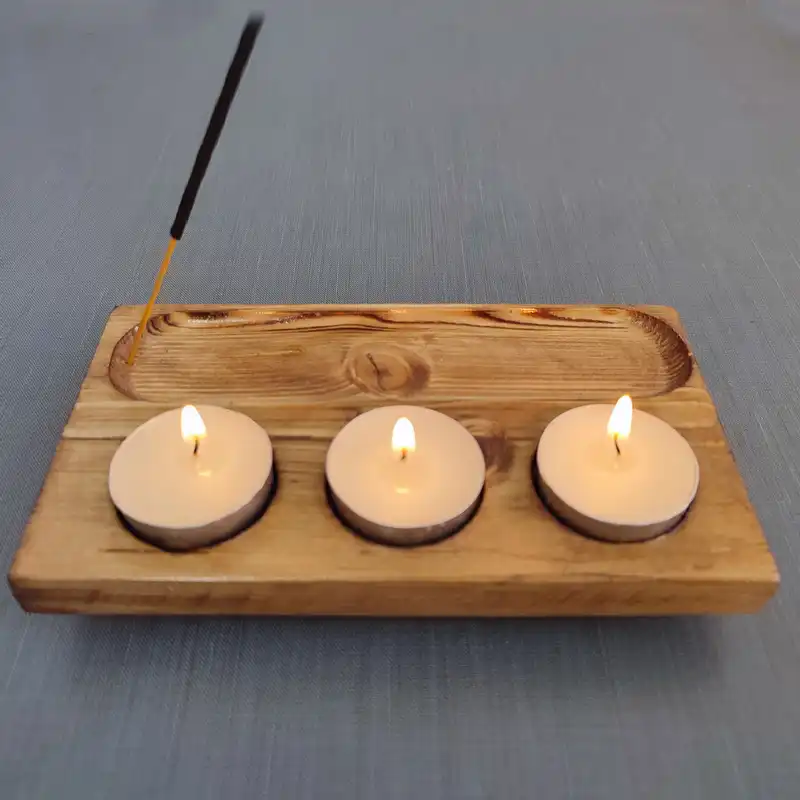 جاشمعی چوبی مدل Incense